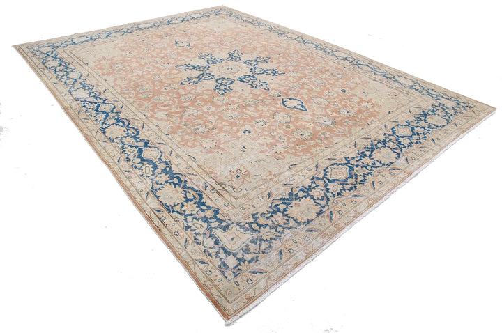 Persian Tabriz Rug 9' 9" x 12' 11" Hand-Knotted | No. AT47253
