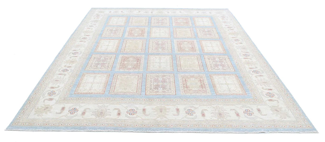 Afghan Serenity Rug 8' 1" x 10' 11" Hand-Knotted | No. AT47304