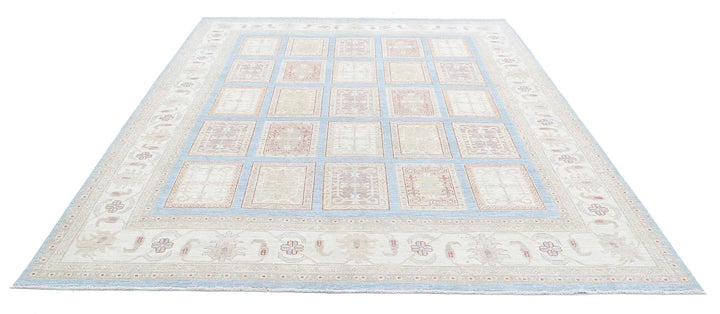 Afghan Serenity Rug 8' 1" x 10' 11" Hand-Knotted | No. AT47304