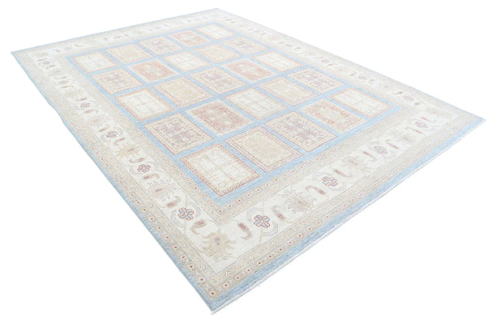 Afghan Serenity Rug 8' 1" x 10' 11" Hand-Knotted | No. AT47304
