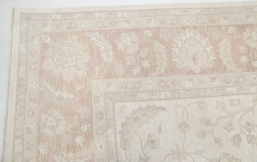 Afghan Serenity Rug 12' 4" x 18' 1" Hand-Knotted | No. AT47335