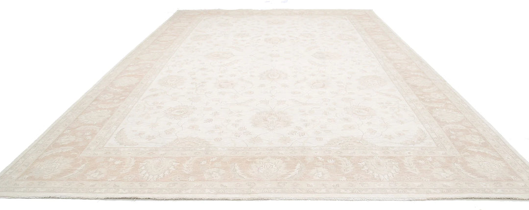 Afghan Serenity Rug 12' 4" x 18' 1" Hand-Knotted | No. AT47335