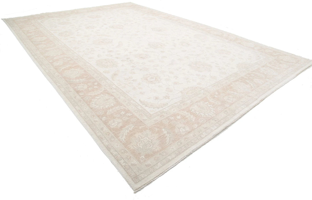 Afghan Serenity Rug 12' 4" x 18' 1" Hand-Knotted | No. AT47335