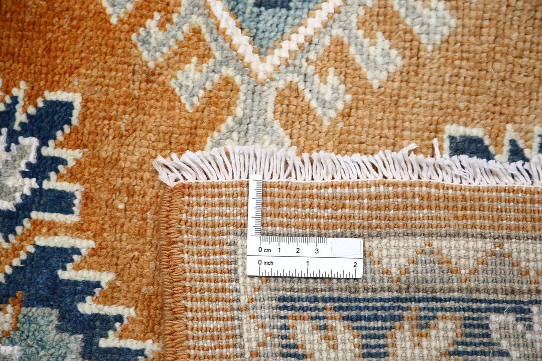 Ivory Afghan Ziegler Rug 8'8" x 10'0" Hand-Knotted | No. AT47441