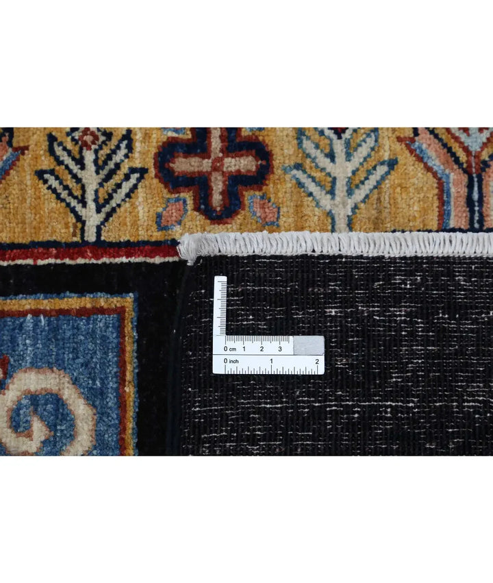 Afghan Bakhtiari Rug 6' 7" x 9' 7" Hand-Knotted | No. AT47744
