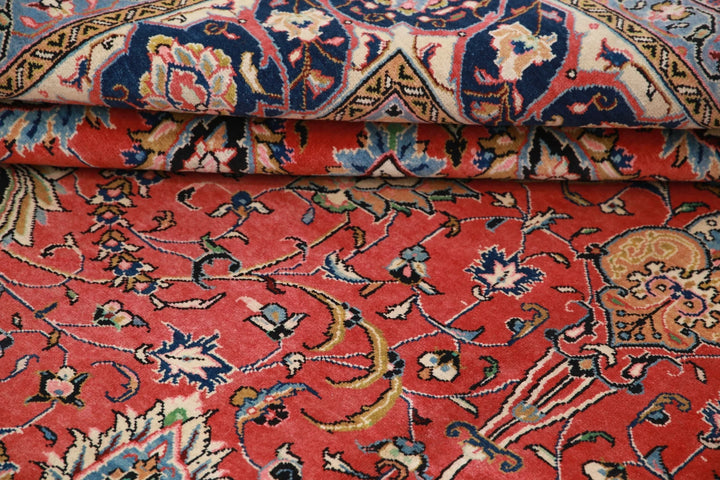 Persian Ardabil Rug 8' 11" x 12' 4" Hand-Knotted | No. AT47801