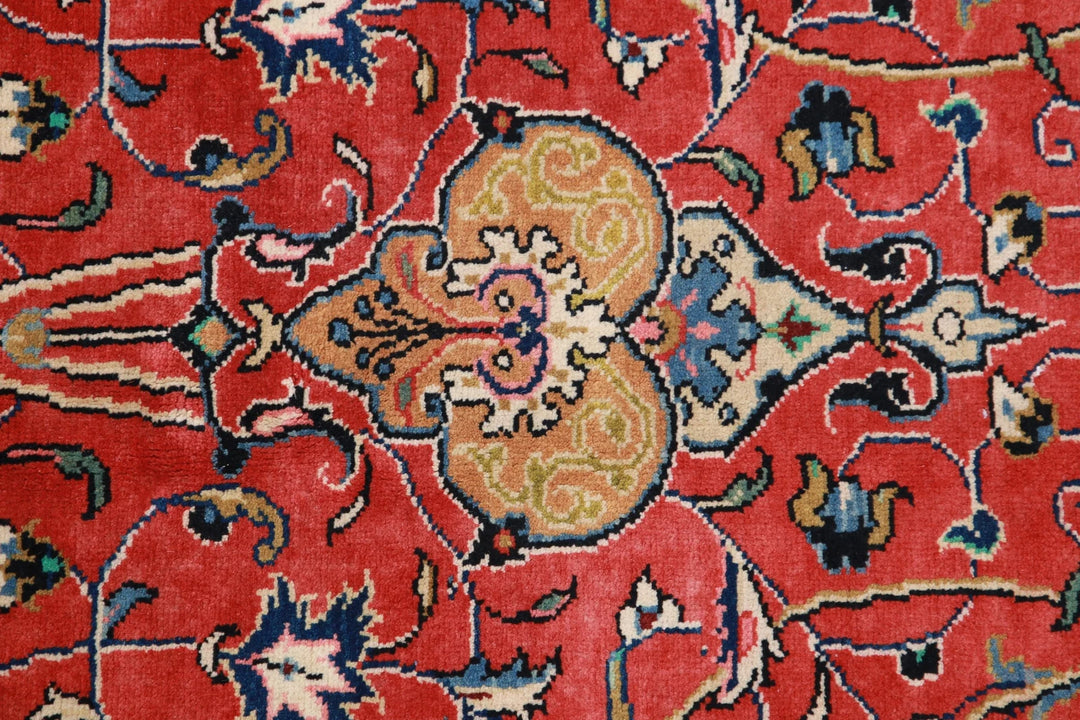 Persian Ardabil Rug 8' 11" x 12' 4" Hand-Knotted | No. AT47801