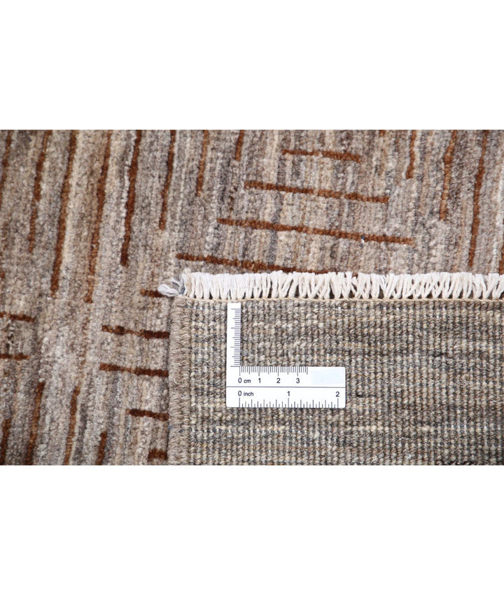 Afghan Modcar Rug 5' 1" x 6' 3" Hand-Knotted | No. AT47820