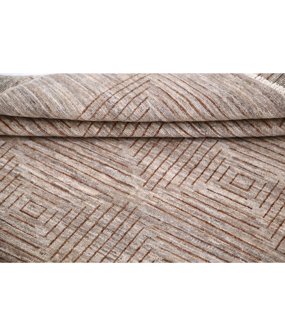 Afghan Modcar Rug 5' 1" x 6' 3" Hand-Knotted | No. AT47820