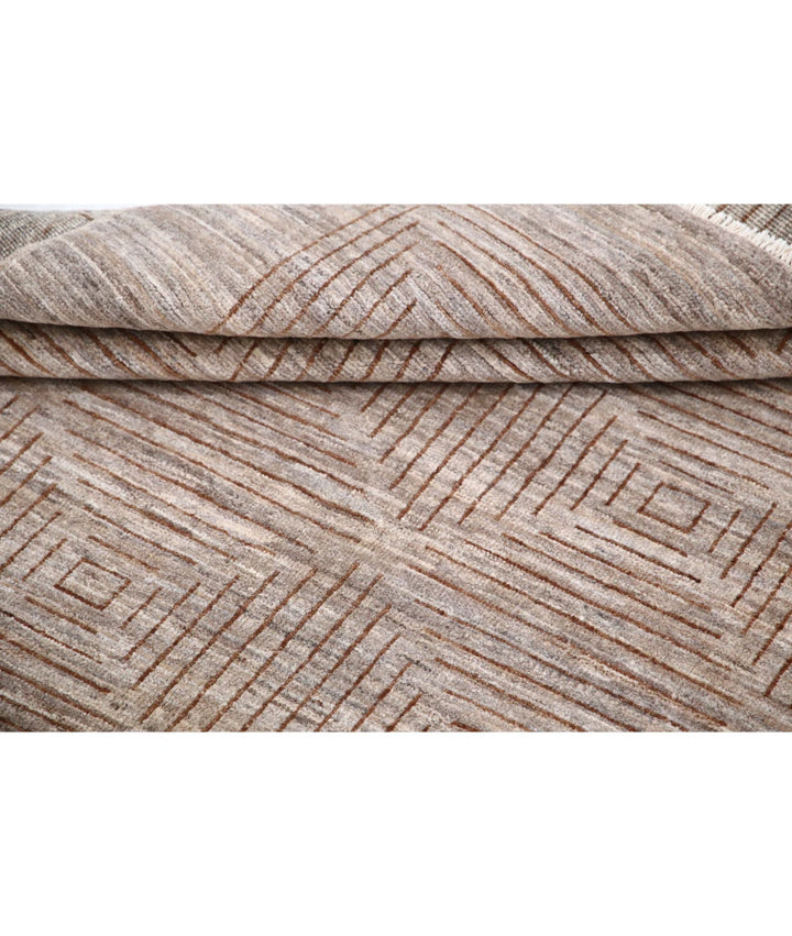 Afghan Modcar Rug 5' 1" x 6' 3" Hand-Knotted | No. AT47820