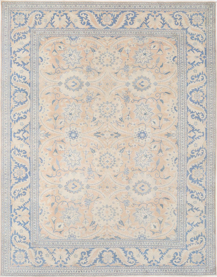 Afghan Serenity Rug 9' 9" x 12' 6" Hand-Knotted | No. AT48054