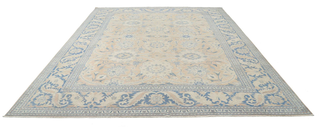 Afghan Serenity Rug 9' 9" x 12' 6" Hand-Knotted | No. AT48054