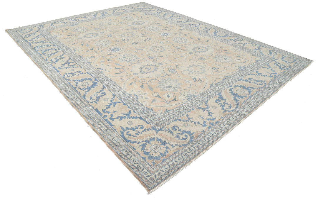 Afghan Serenity Rug 9' 9" x 12' 6" Hand-Knotted | No. AT48054