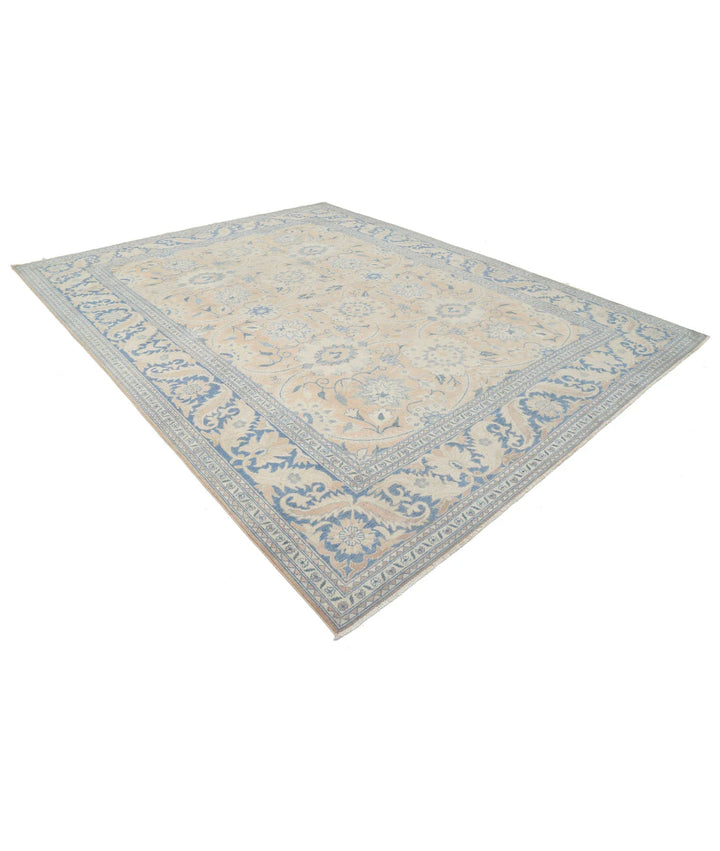 Afghan Serenity Rug 9' 9" x 12' 6" Hand-Knotted | No. AT48054