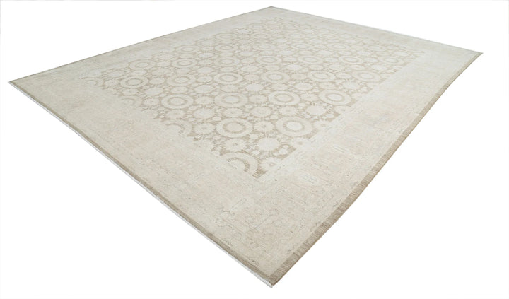 Afghan Serenity Rug 7' 8" x 9' 10" Hand-Knotted | No. AT48212