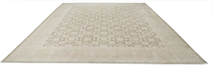 Afghan Serenity Rug 7' 8" x 9' 10" Hand-Knotted | No. AT48212
