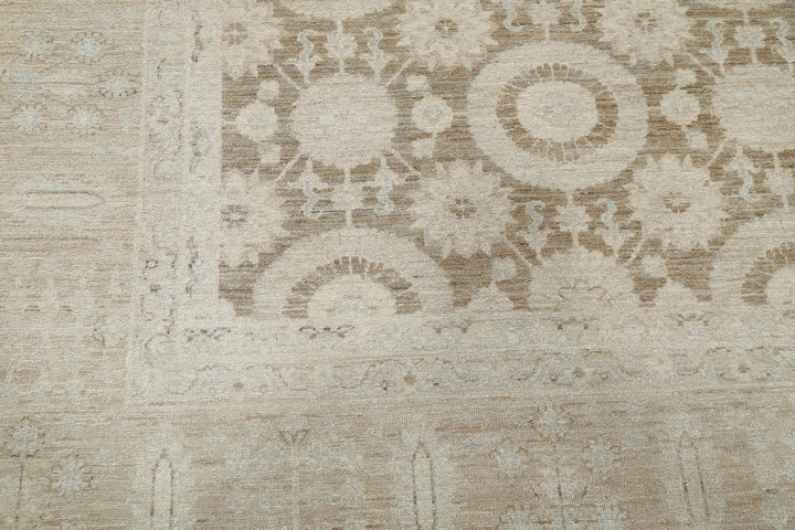 Afghan Serenity Rug 7' 8" x 9' 10" Hand-Knotted | No. AT48212