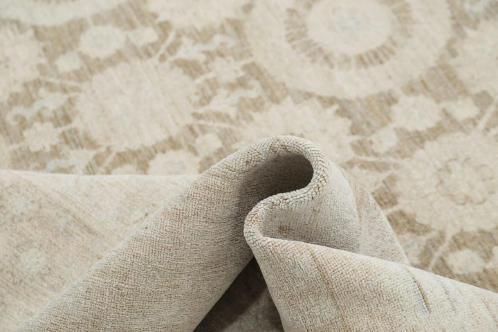 Afghan Serenity Rug 7' 8" x 9' 10" Hand-Knotted | No. AT48212