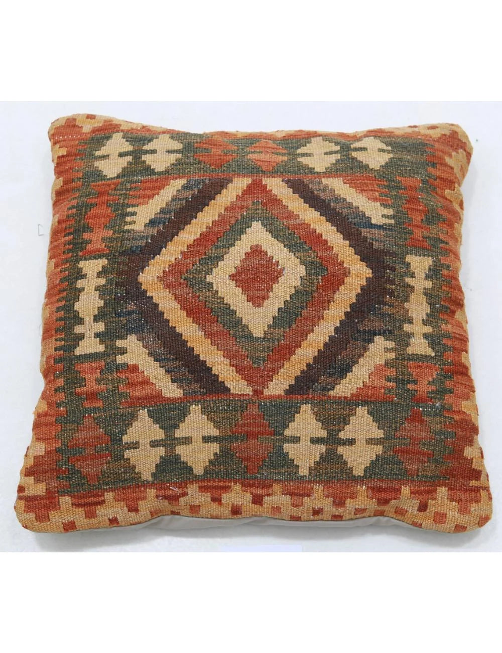 Multicolor Afghan Tribal Rug Flat-weave | No. AT48279
