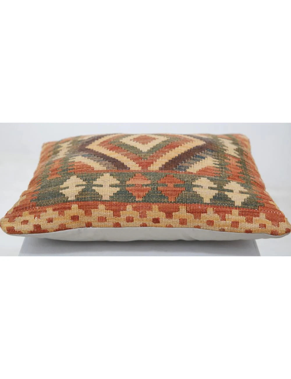 Multicolor Afghan Tribal Rug Flat-weave | No. AT48279