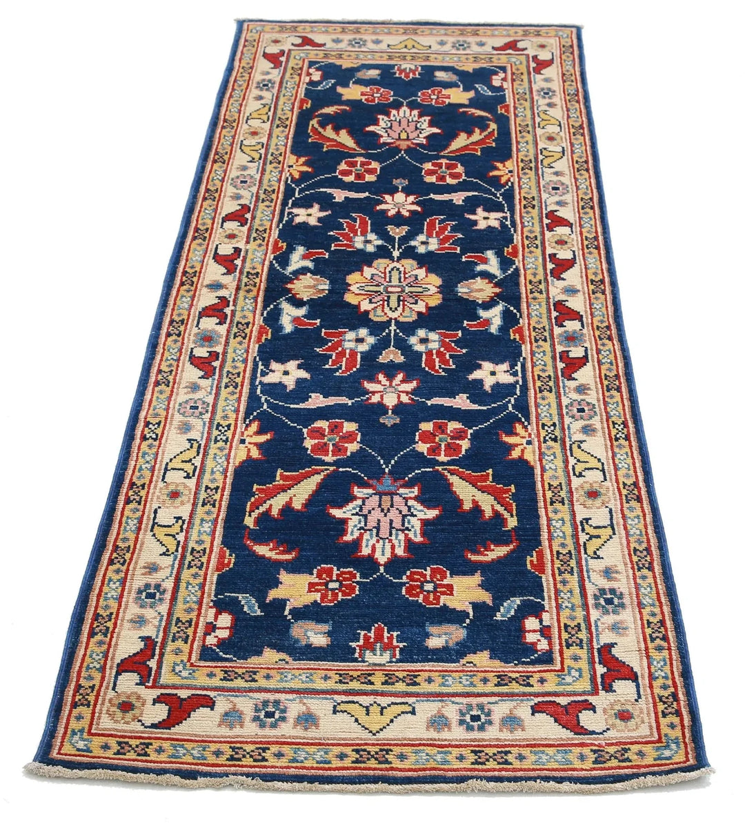 Afghan Ziegler Rug 2' 5" x 6' 6" Hand-Knotted | No. AT48325