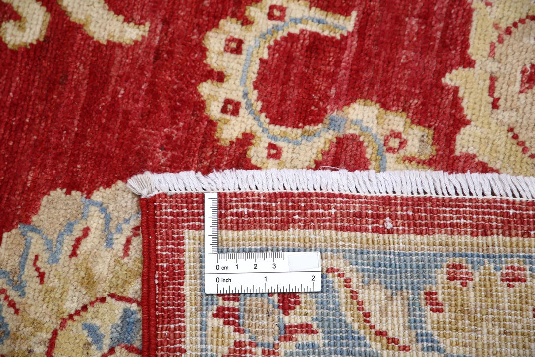 Afghan Ziegler Sultanabad Rug 8' 10" x 12' 0" Hand-Knotted | No. AT48353