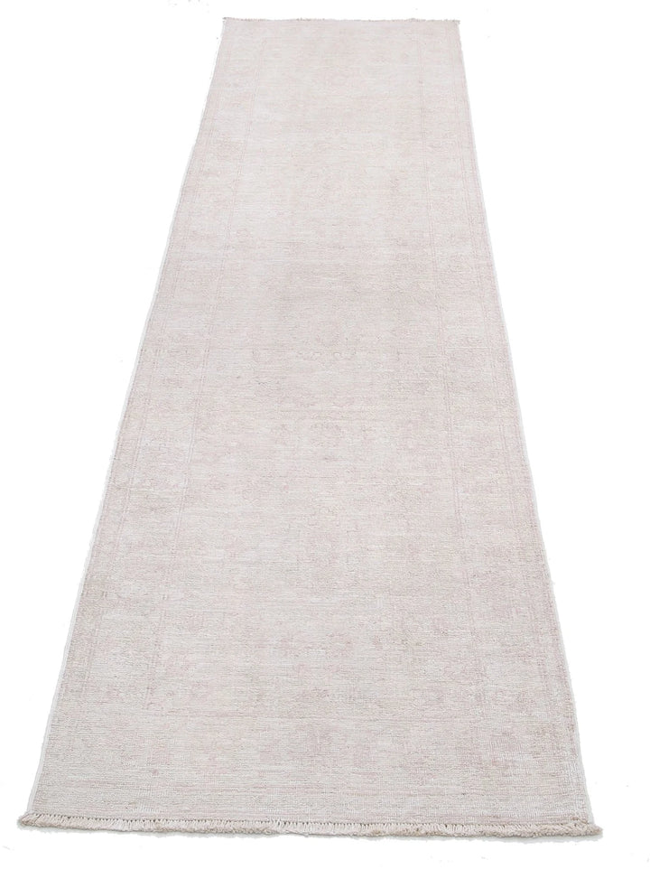 Afghan Serenity Rug 2' 5" x 9' 9" Hand-Knotted | No. AT48482