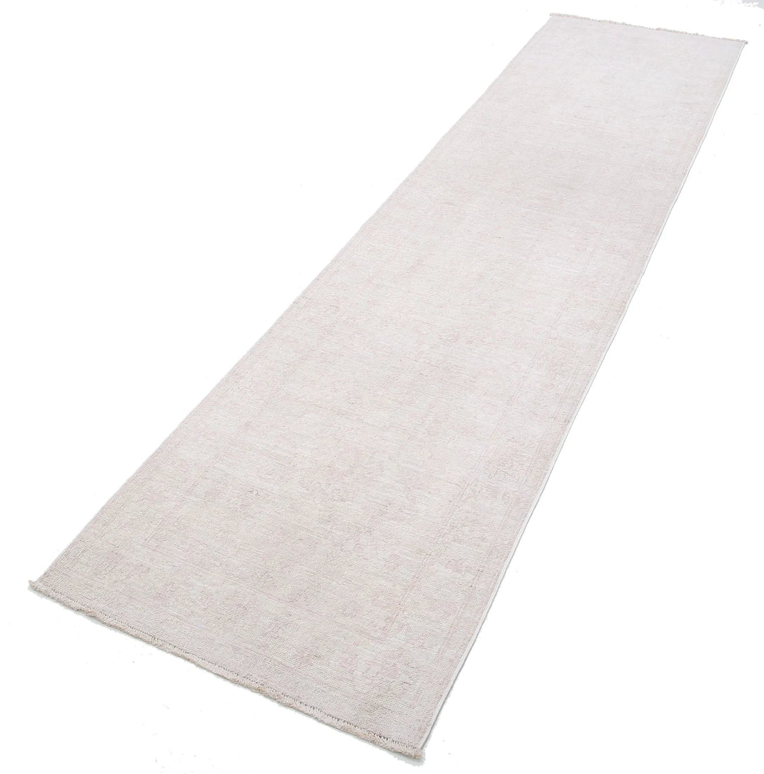 Afghan Serenity Rug 2' 5" x 9' 9" Hand-Knotted | No. AT48482