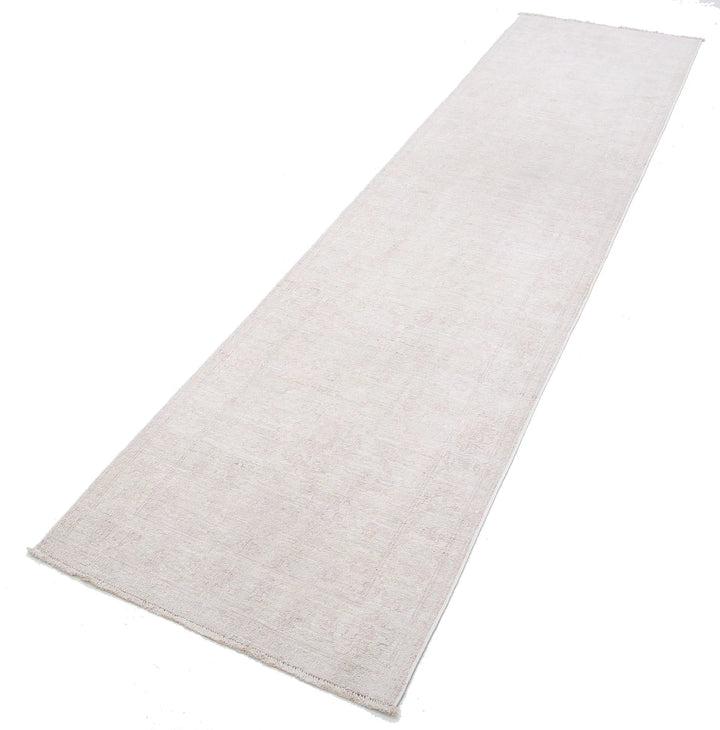 Afghan Serenity Rug 2' 5" x 9' 9" Hand-Knotted | No. AT48482