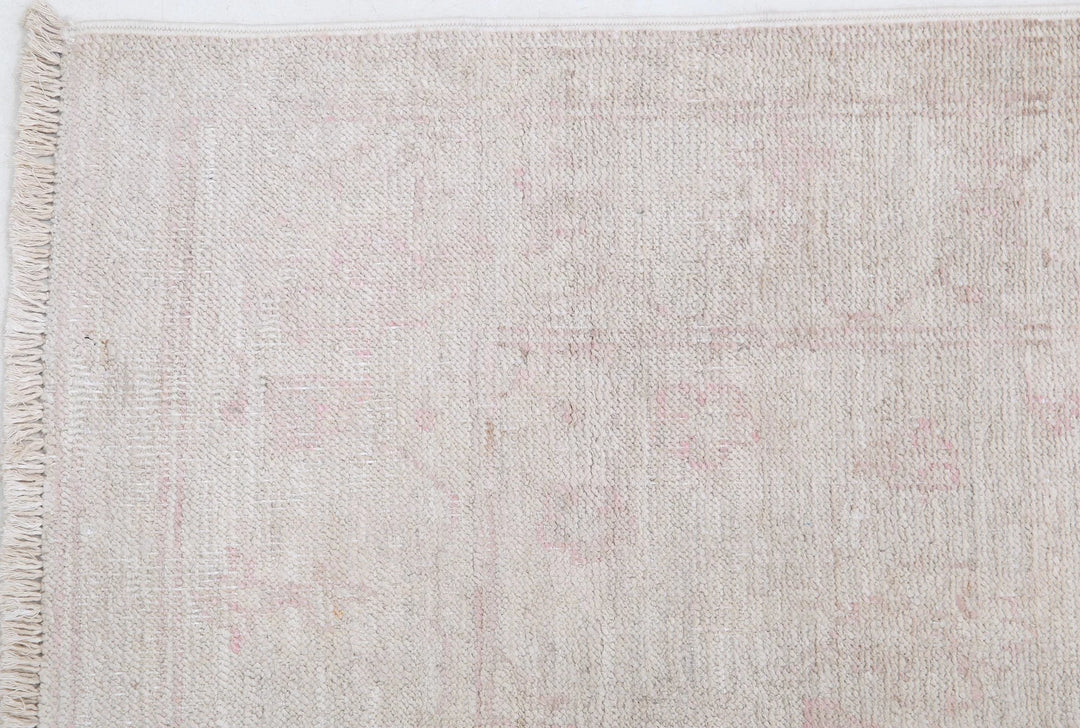 Afghan Serenity Rug 2' 5" x 9' 9" Hand-Knotted | No. AT48482