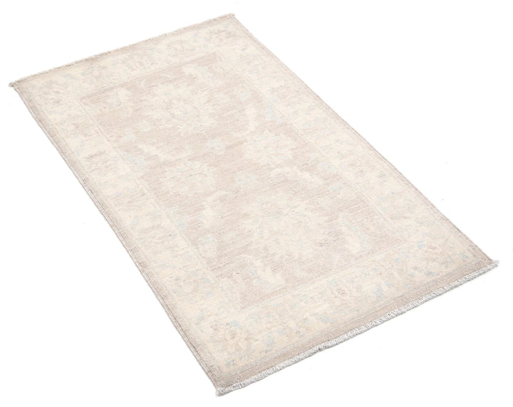 Afghan Serenity Rug 2' 0" x 3' 3" Hand-Knotted | No. AT48501