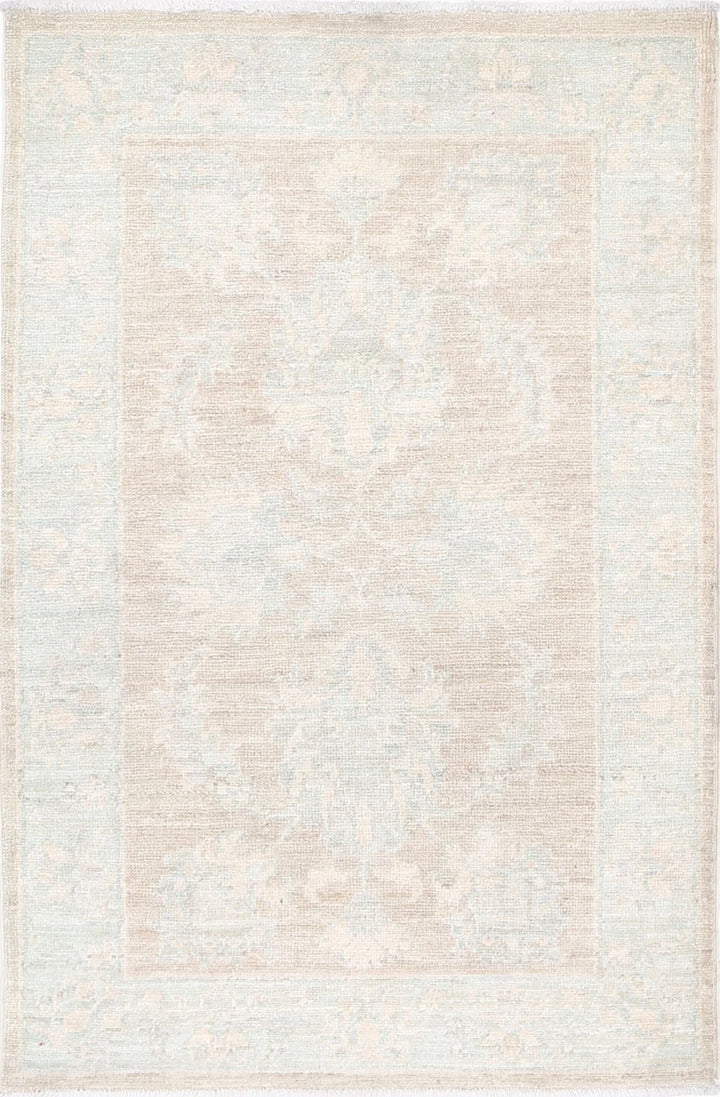 Afghan Serenity Rug 2' 1" x 3' 2" Hand-Knotted | No. AT48511