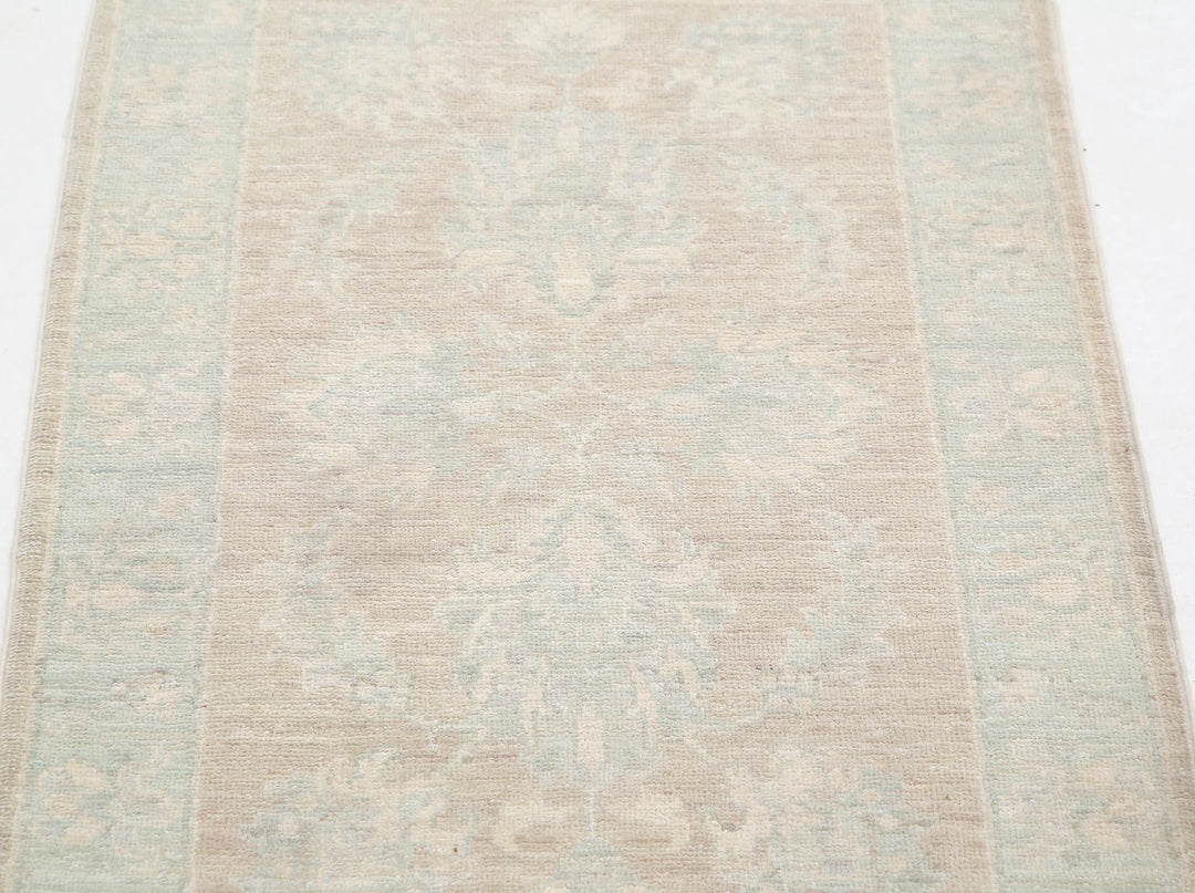 Afghan Serenity Rug 2' 1" x 3' 2" Hand-Knotted | No. AT48511