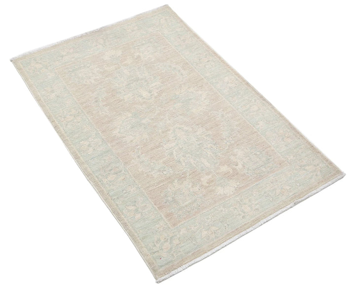 Afghan Serenity Rug 2' 1" x 3' 2" Hand-Knotted | No. AT48511