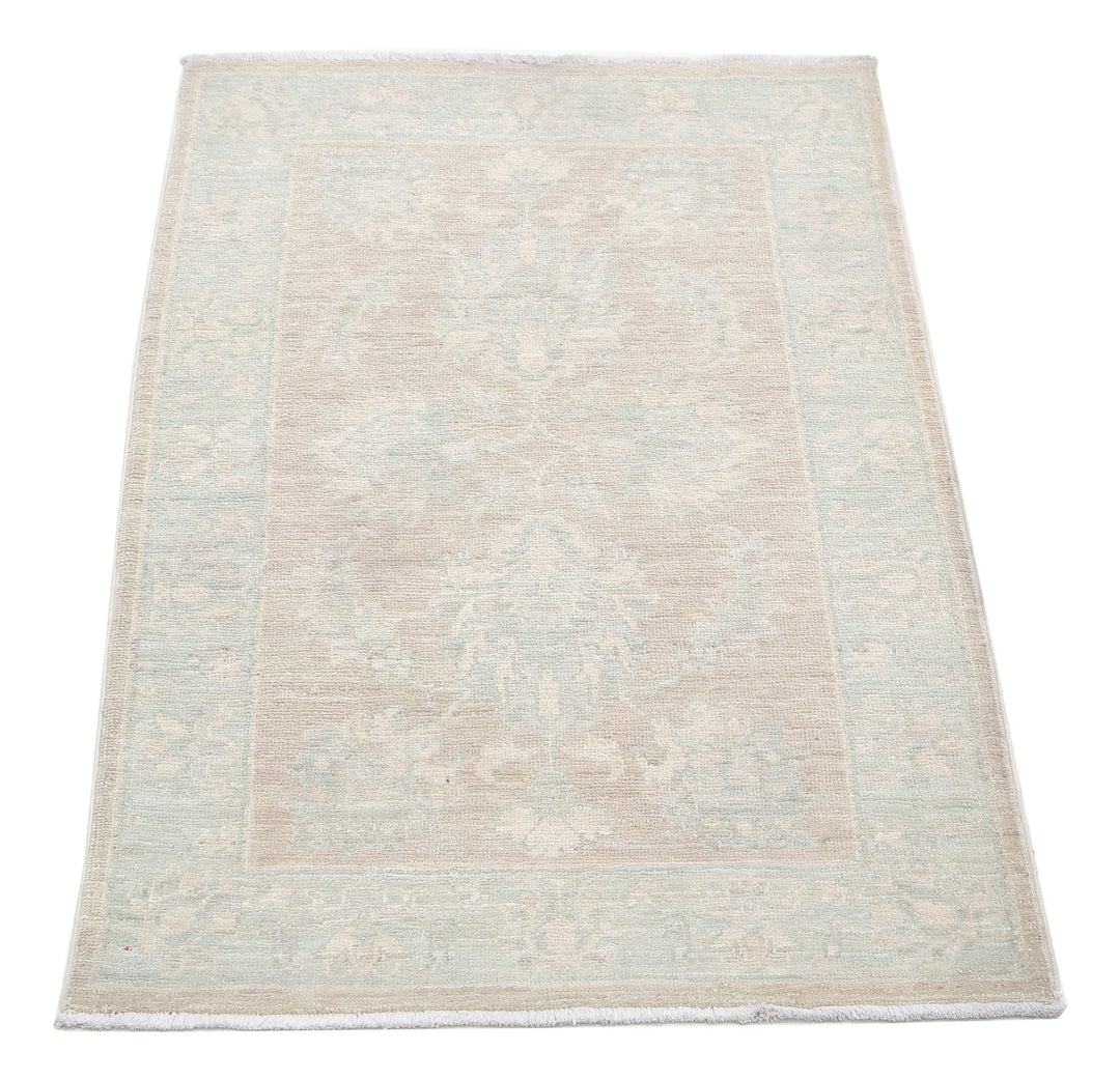Afghan Serenity Rug 2' 1" x 3' 2" Hand-Knotted | No. AT48511