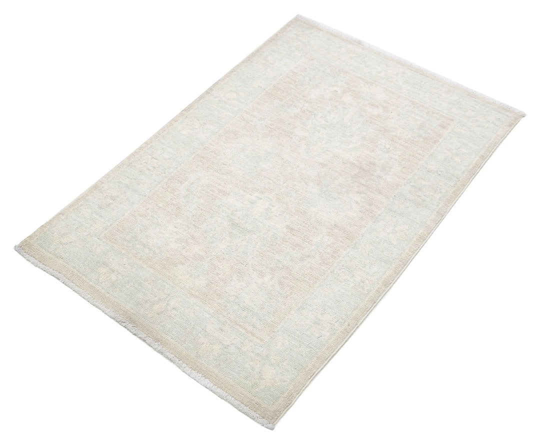 Afghan Serenity Rug 2' 1" x 3' 2" Hand-Knotted | No. AT48511