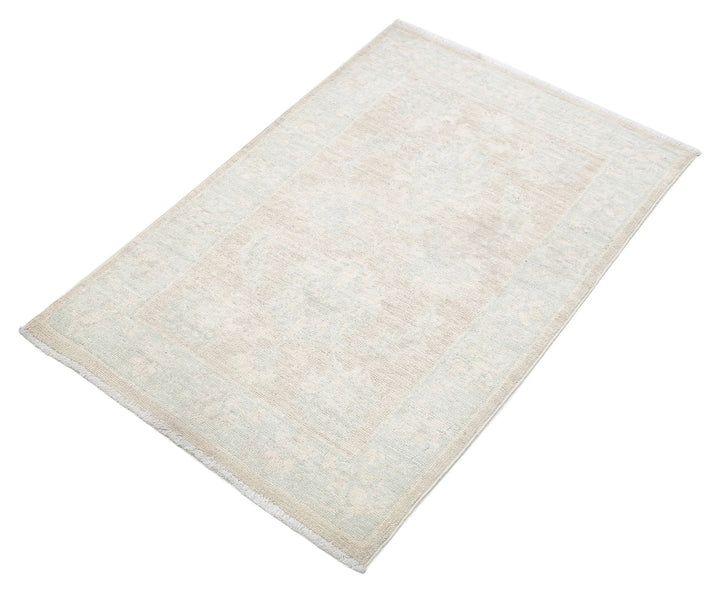 Afghan Serenity Rug 2' 1" x 3' 2" Hand-Knotted | No. AT48511