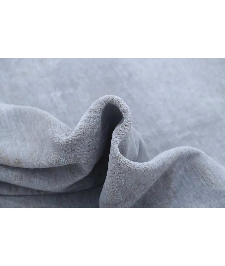 Grey Afghan Overdye Rug 8' 7" x 11' 3" Hand-Knotted | No. AT48645