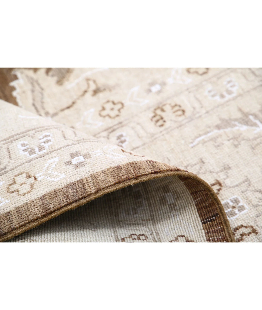 Afghan Serenity Rug 8' 9" x 12' 0" Hand-Knotted | No. AT48683