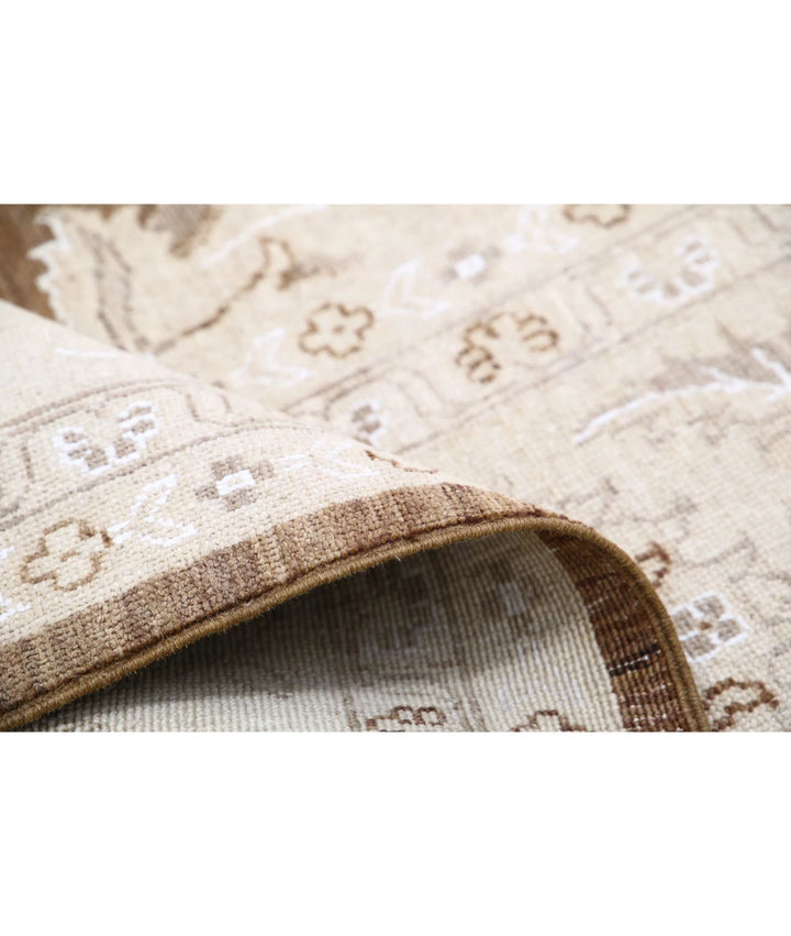 Afghan Serenity Rug 8' 9" x 12' 0" Hand-Knotted | No. AT48683