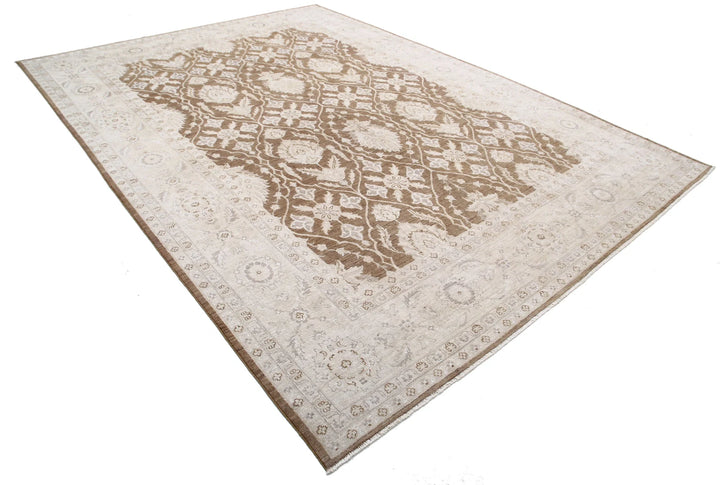 Afghan Serenity Rug 8' 9" x 12' 0" Hand-Knotted | No. AT48683
