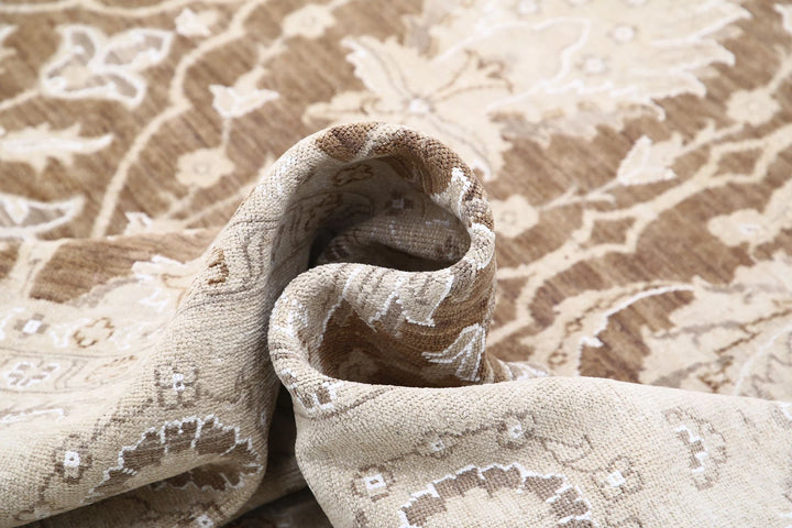 Afghan Serenity Rug 8' 9" x 12' 0" Hand-Knotted | No. AT48683