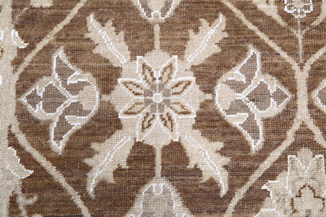 Afghan Serenity Rug 8' 9" x 12' 0" Hand-Knotted | No. AT48683