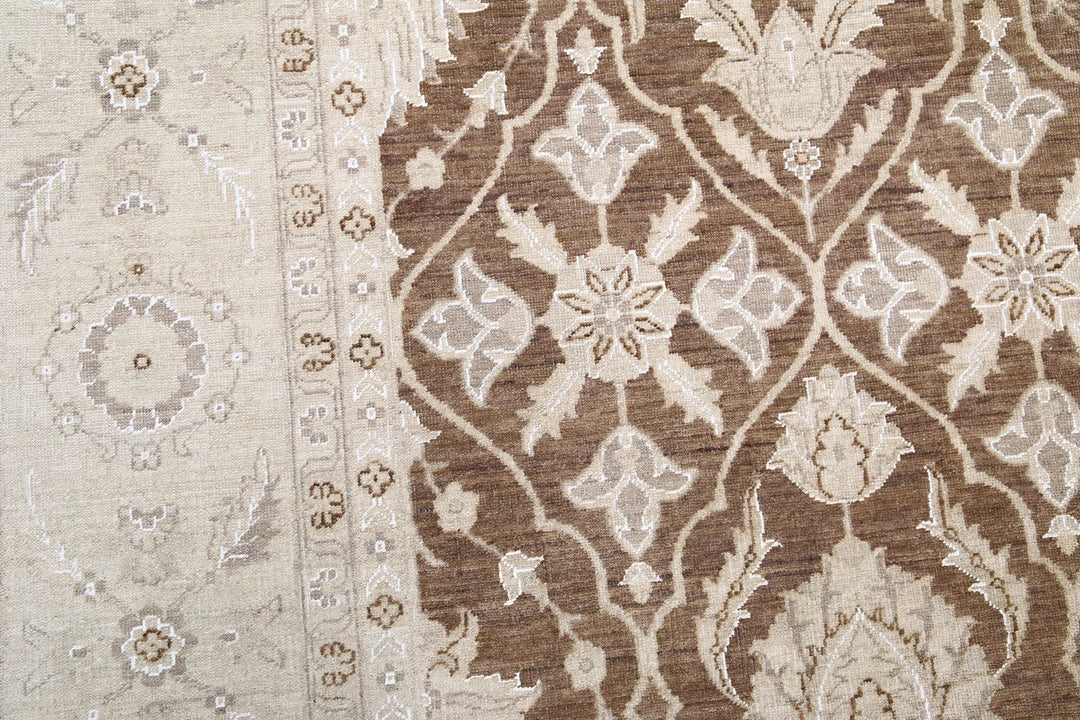 Afghan Serenity Rug 8' 9" x 12' 0" Hand-Knotted | No. AT48683