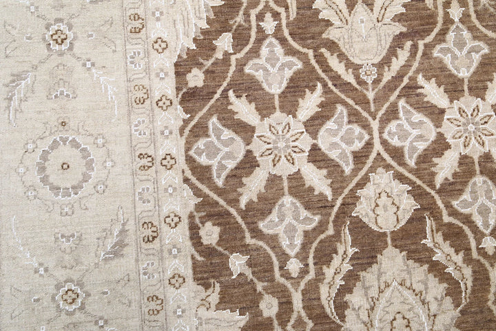 Afghan Serenity Rug 8' 9" x 12' 0" Hand-Knotted | No. AT48683