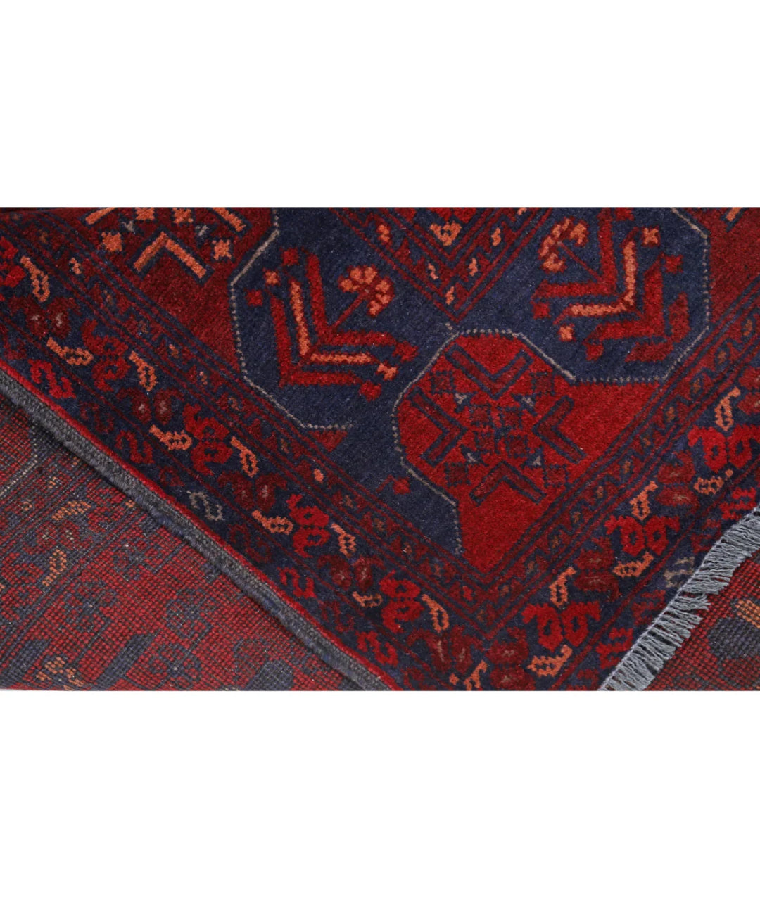 Afghan Khal Muhammadi Rug 4' 11" x 6' 4" Hand-Knotted | No. AT48743