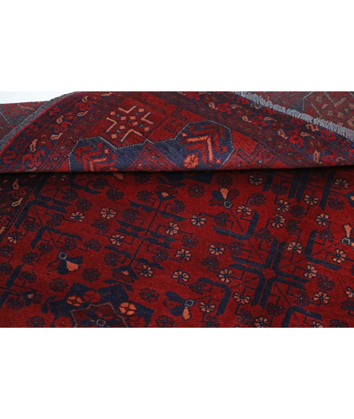Afghan Khal Muhammadi Rug 4' 11" x 6' 4" Hand-Knotted | No. AT48743