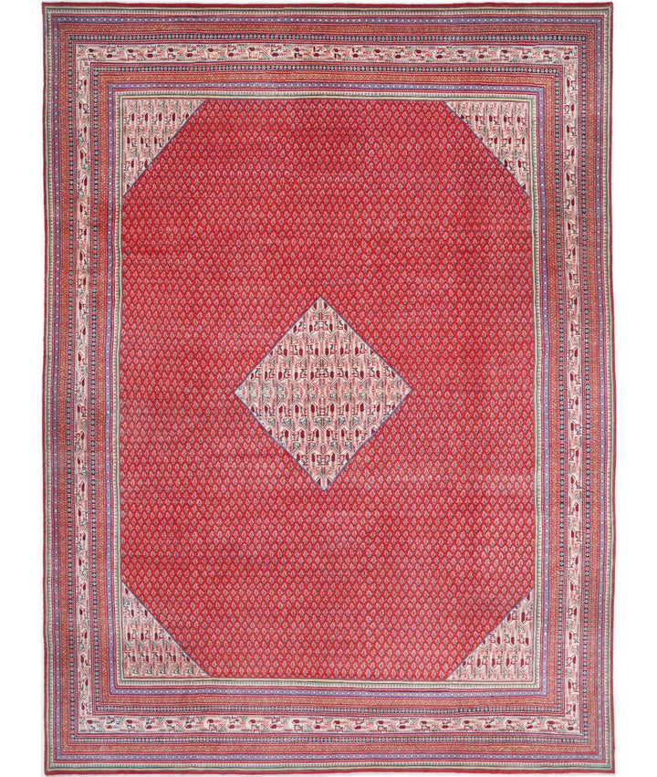 Persian Mir Saraband Rug 10' 2" x 13' 9" Hand-Knotted | No. AT49106
