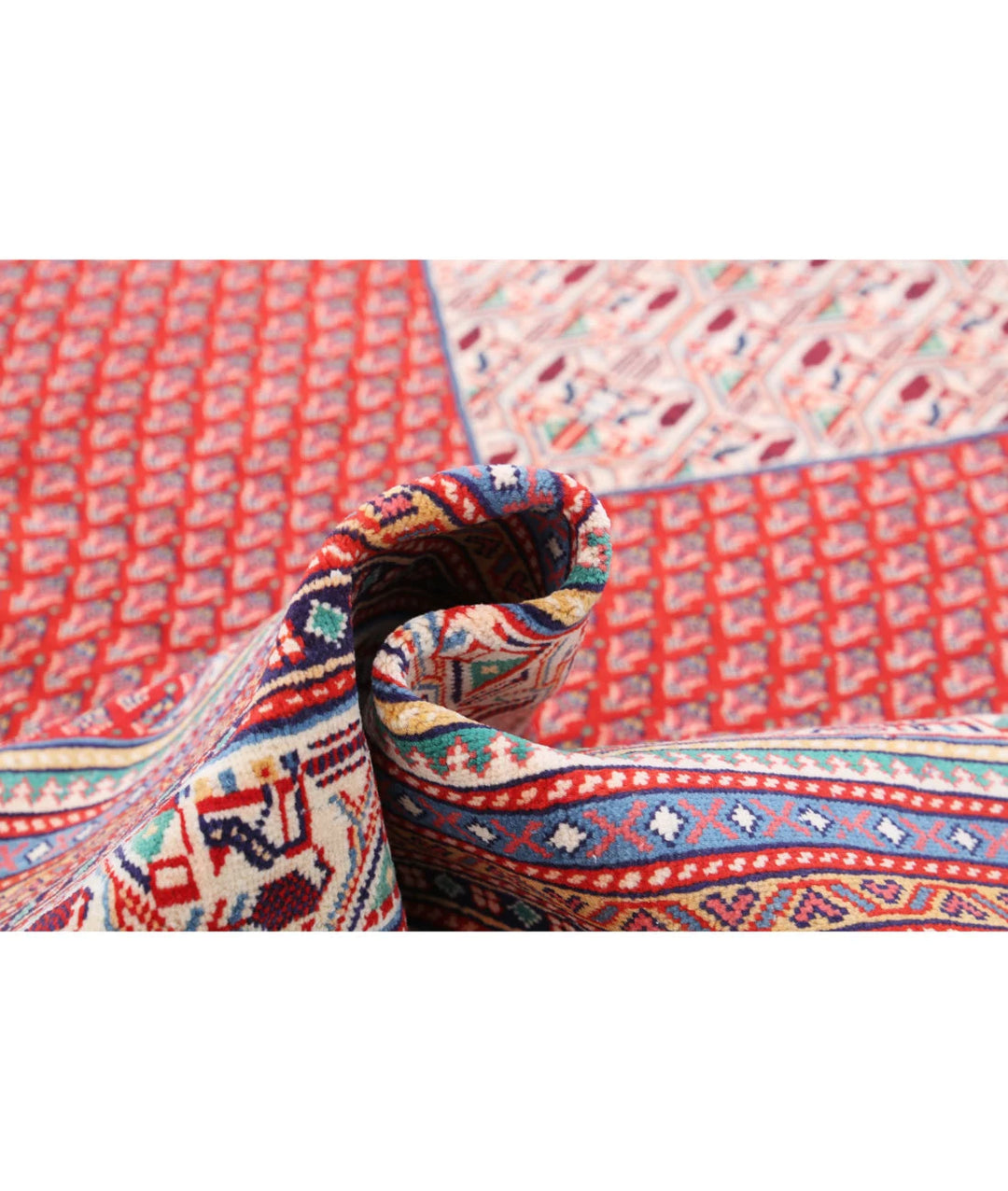 Persian Mir Saraband Rug 10' 2" x 13' 9" Hand-Knotted | No. AT49106