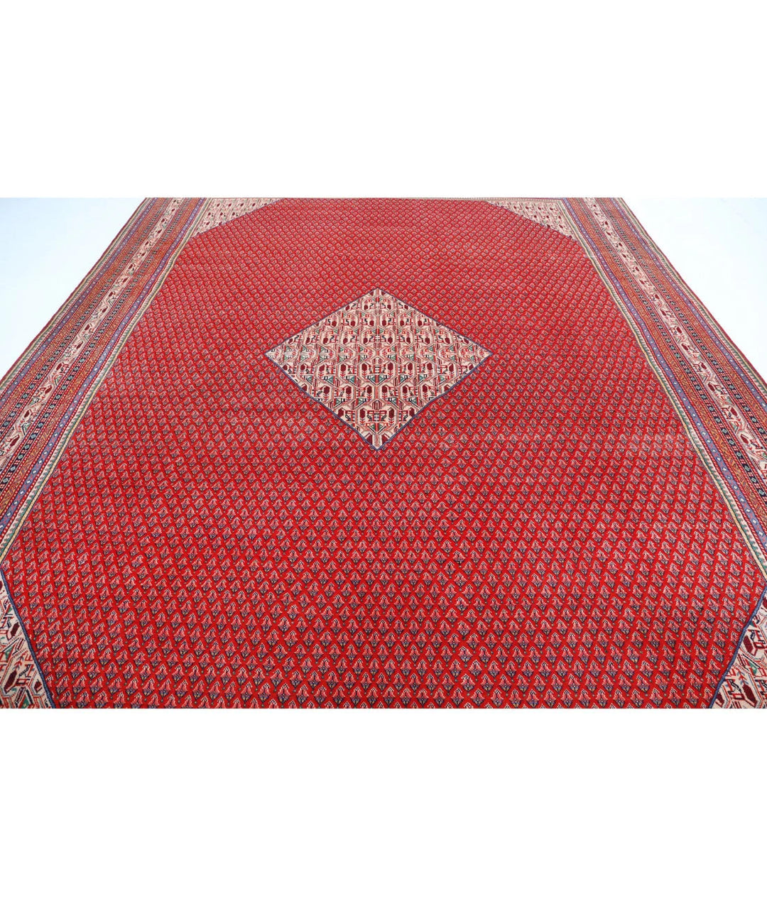 Persian Mir Saraband Rug 10' 2" x 13' 9" Hand-Knotted | No. AT49106